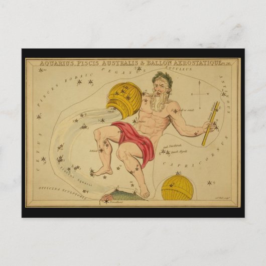 Aquarius Briefkaart (Voorkant)