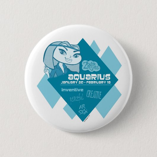 Aquarius Button (Voorkant)