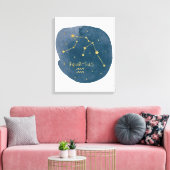 Aquarius Canvas Afdruk (Insitu (Woonkamer))