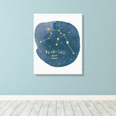 Aquarius Canvas Afdruk (Insitu (Houten vloer))
