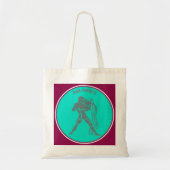 Aquarius Canvas tas (Voorkant)