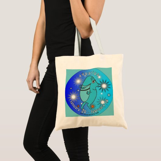 Aquarius Canvas tas (Voorkant (product))
