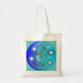 Aquarius Canvas tas (Voorkant)