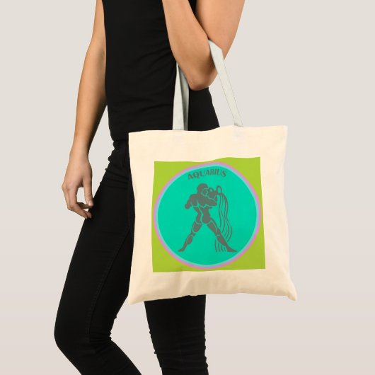 Aquarius Canvas tas (Voorkant (product))