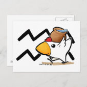 Aquarius Chicken Briefkaart (Voorkant / Achterkant)