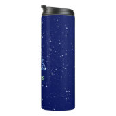 Aquarius Constellation and Zodiac Sign with Stars Thermosbeker (Geroteerd rechts)