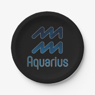 Aquarius Constellation - Galaxy Papieren Bordje