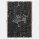 Aquarius Constellation Hevelius circa 1690 Deken (Voorkant Verticaal)