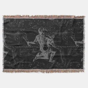 Aquarius Constellation Hevelius circa 1690 Deken