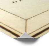  Aquarius Constellation Map (1825) Poster (Hoek)