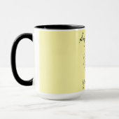 Aquarius Constellation Minimalist Line Art Mok (Links)