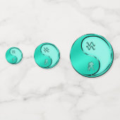 Aquarius de waterdrager confetti (Voorkanten)