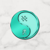 Aquarius de waterdrager confetti (Kleine voorkant)