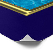 Aquarius de waterdrager poster (Hoek)