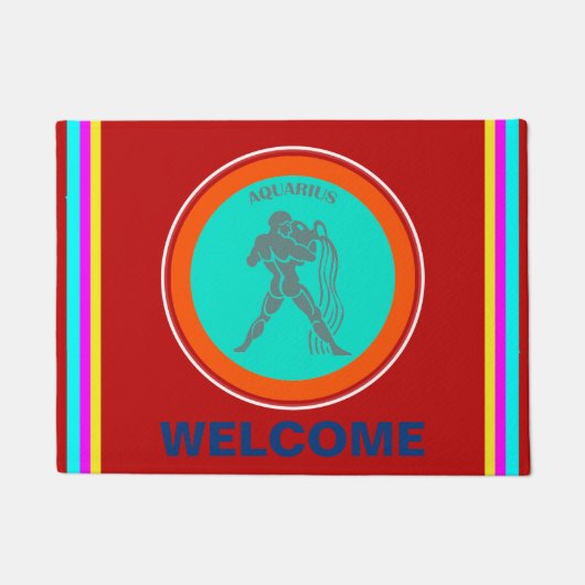 Aquarius Doormat Deurmat (Voorkant)