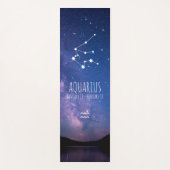 Aquarius | Gepersonaliseerde zodische astrologie Y Yogamat (Voorkant)