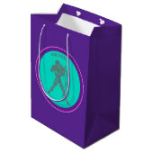 Aquarius Gift Bag Medium Cadeauzakje (Achterkant Gekanteld)