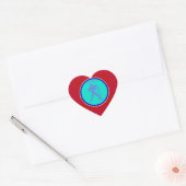 Aquarius Heart Sticker (Envelop)