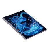 Aquarius Holographique Carnet Zodiac (Côté Droit)