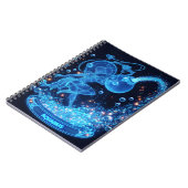 Aquarius Holographique Carnet Zodiac (Côté gauche)