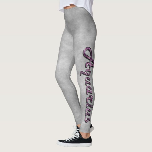 Aquarius in Amethyst Gemstone Leggings (Links)