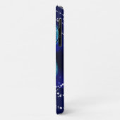 Aquarius in donkerblauw II Case-Mate iPhone Case (Achterkant/links)