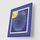 Aquarius January 21 to February 18 Uhr Vierkante Klok (Hoek)