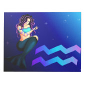 Aquarius-laptop Notitieblok (Voorkant)