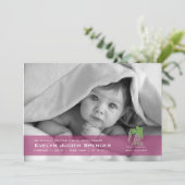 Aquarius le porteur d'eau Faire-part de naissance (Debout devant)