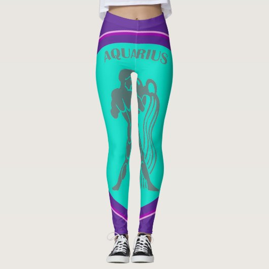 Aquarius-Leggings Leggings (Voorkant)