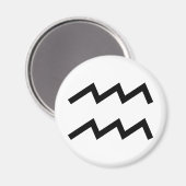 Aquarius Magneet (Voorkant / Achterkant)