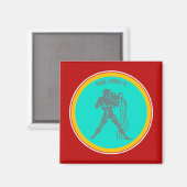 Aquarius Magnet Magneet (Voorkant / Achterkant)