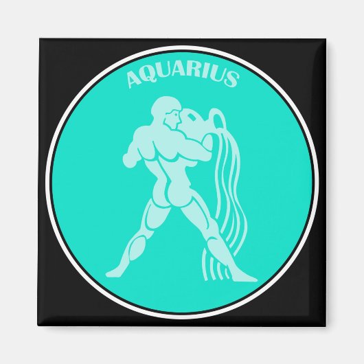 Aquarius Magnet Magneet (Voorkant)