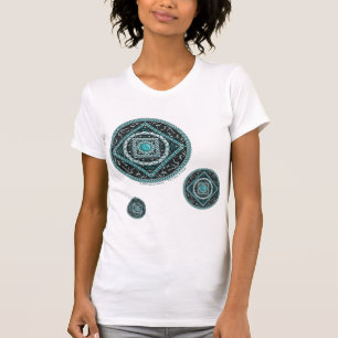Aquarius Mandala Dames Licht Shirt