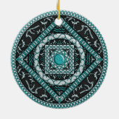 Aquarius Mandala Ornament (Achterkant)