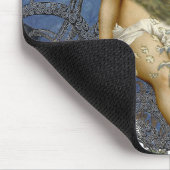 Aquarius Mermaid Gothic Blue Art Muismat (Hoek)