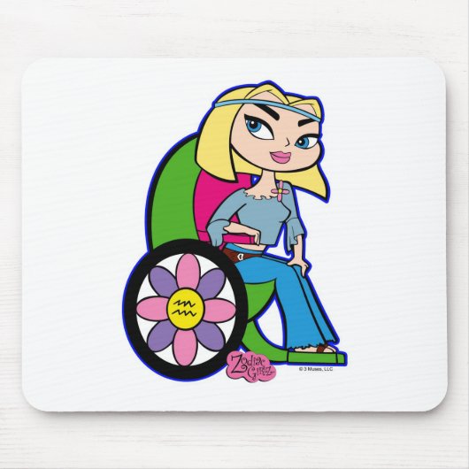 Aquarius Mousepad Muismat (Voorkant)