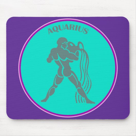 Aquarius Mousepad Muismat (Voorkant)