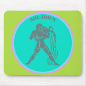 Aquarius Mousepad Muismat (Voorkant)