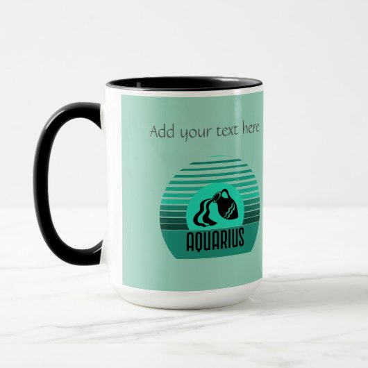 Aquarius Mug (Gauche)