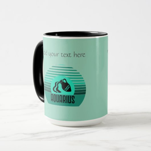 Aquarius Mug (Devant gauche)