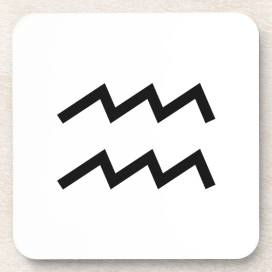 Aquarius Onderzetter (Voorkant)