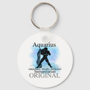 Aquarius over jou sleutelhanger
