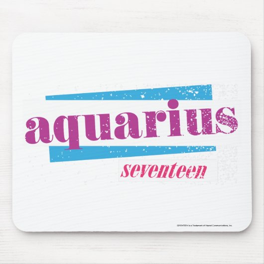 Aquarius Paars Muismat (Voorkant)
