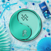 Aquarius Papieren Bordje (Feest)