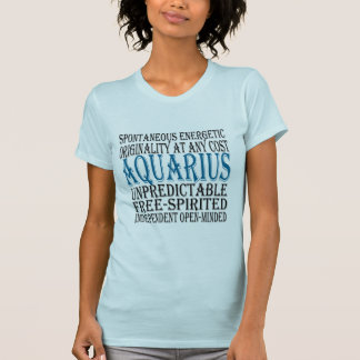 Aquarius Personality T Shirt