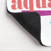 Aquarius Pink Muismat (Hoek)