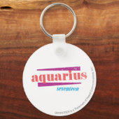 Aquarius Pink Sleutelhanger (Voorkant)