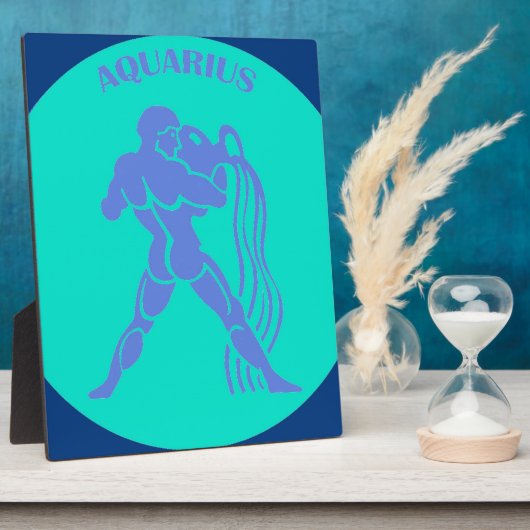Aquarius Plaque Fotoplaat (Zijkant)