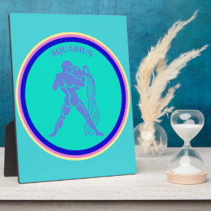 Aquarius Plaque Fotoplaat